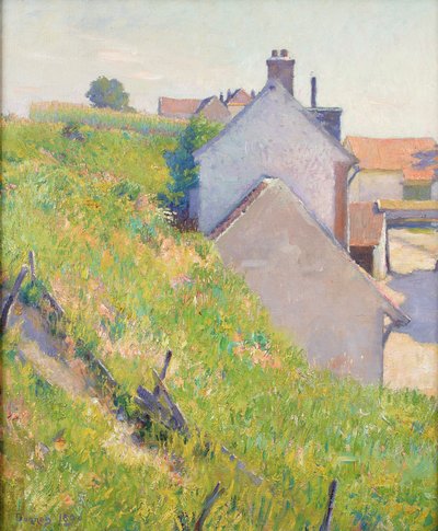 A Sunlit Hillside, 1890 by Robert William Vonnoh